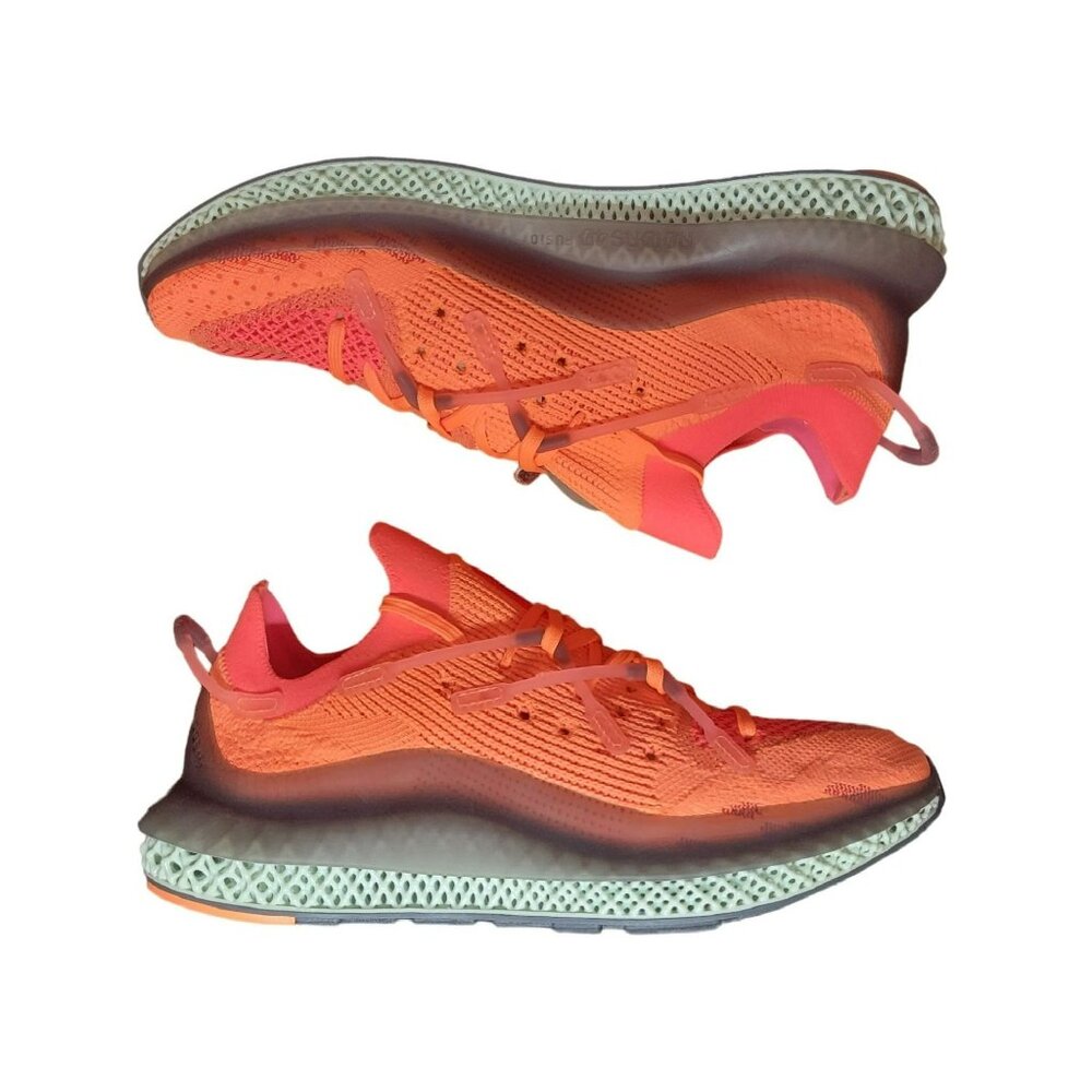✨Adidas 4D Fusio Size 10.5 Men's Shoes Sneaker Screaming Orange FY5929✨ - Picture 2 of 13